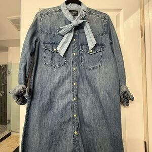 Lucky Brand Blue Denim Dress